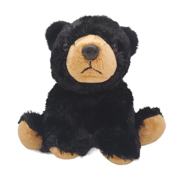 Wild Republic Black Bear Plush Stuffed Animal Plush Toy Zoo Animal Toys - Picture 12 of 14